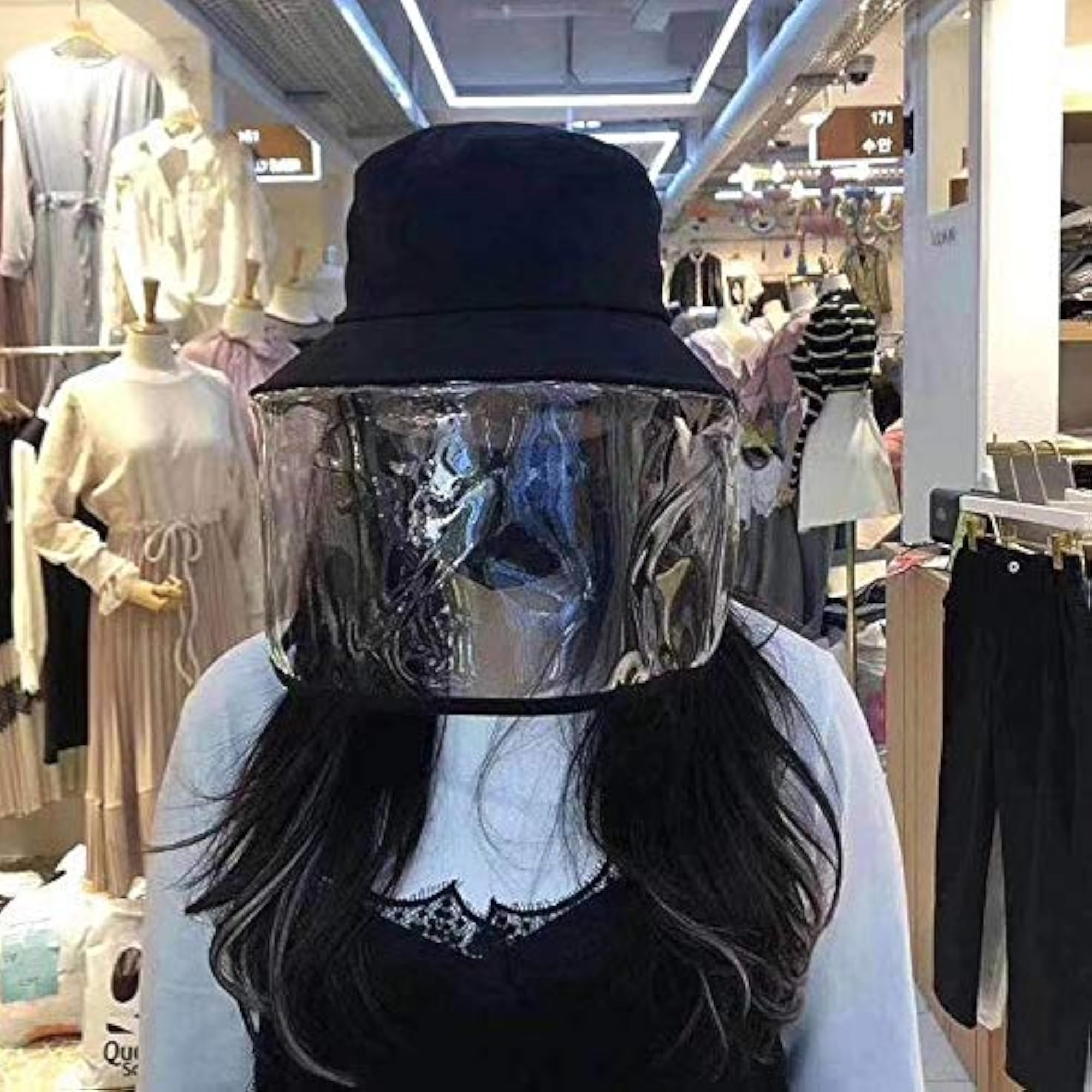 Protective Dustproof Hat with Face Shield